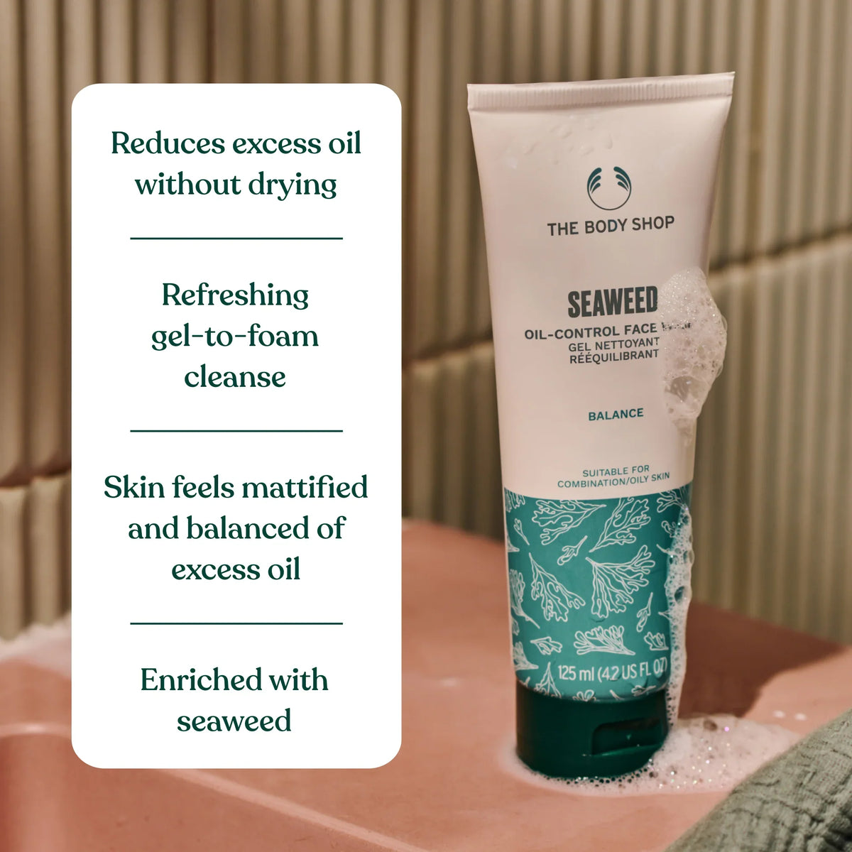 Seaweed Oil-Control Face Wash